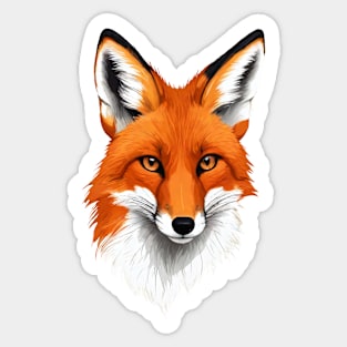 The Mystical Fox Sticker